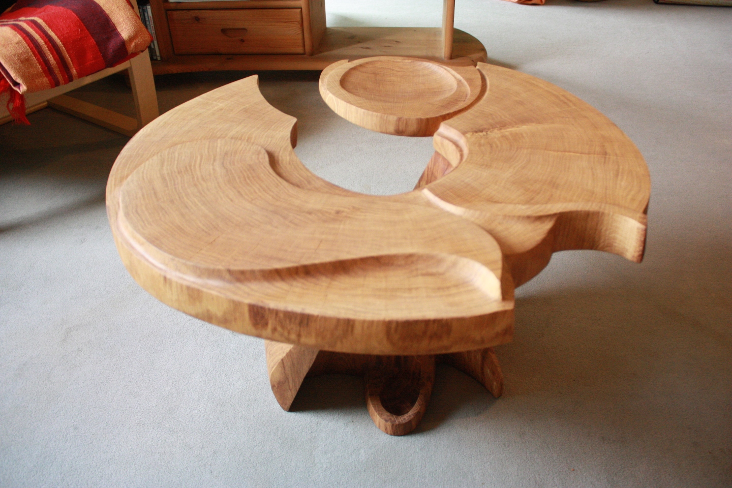 sculptural table